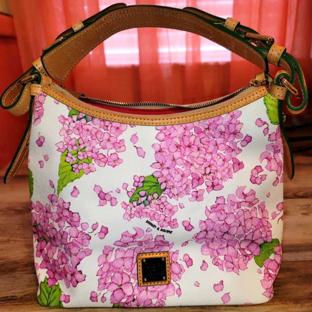 Dooney and Burke Hydrangea Monogram